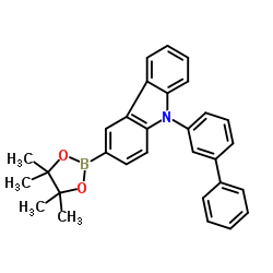 9-(Biphenyl-3-yl)-3-(4,4,5,5-tetraMethyl-1,3,2-dioxaborolan-2-yl)-9H-carbazole Cas:1533406-38-0 第1张
