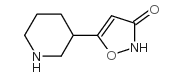 3(2H)-Isoxazolone,5-(3-piperidinyl)-(9CI) CAS:153745-69-8 第1张