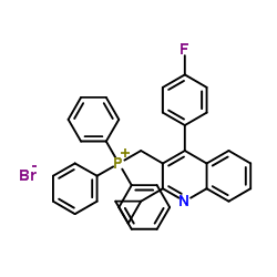 [2-Cyclopropyl-4-(4-fluorophenyl)-quinolin-3-ylmethyl]-triphenyl-phosphonium Bromide Cas:154057-58-6 第1张