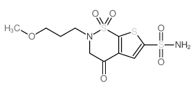 3,4-Dihydro-2-(3-methoxypropyl)-4-oxo-2H-thieno[3,2-e]-1,2-thiazine-6-sulfonamide 1,1-dioxide CAS:154127-41-0 manufacturer price 第1张