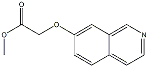 2-(7-Isoquinolinyloxy)acetic acid methyl ester