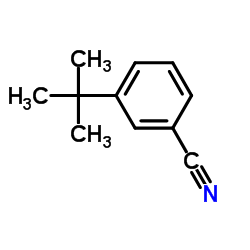 3-(2-Methyl-2-propanyl)benzonitrile CAS:154532-34-0 第1张