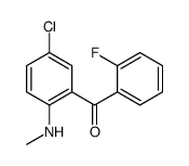 [5-chloro-2-(methylamino)phenyl]-(2-fluorophenyl)methanone