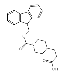 3-[1-(9H-fluoren-9-ylmethoxycarbonyl)piperidin-4-yl]propanoic acid