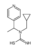 1-(cyclopropylmethyl)-1-(1-pyridin-4-ylethyl)thiourea CAS:155047-58-8 第1张