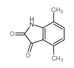 4,7-dimethyl-1H-indole-2,3-dione