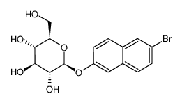 6-bromo-2-naphthyl-beta-d-glucopyranoside CAS:15548-61-5 第1张