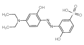 5-sulfo-4'-diethylamino-2,2'-dihydroxyazobenzene