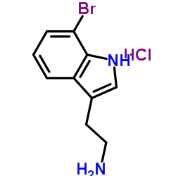 2-(7-Bromo-1H-indol-3-yl)ethanamine hydrochloride CAS:156941-60-5 第1张