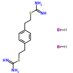 2-[4-(2-carbamimidoylsulfanylethyl)phenyl]ethyl carbamimidothioate,dihydrobromide