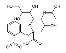 5-acetamido-4-hydroxy-2-(2-nitrophenoxy)-6-(1,2,3-trihydroxypropyl)oxane-2-carboxylic acid