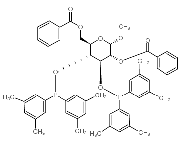 Methyl a-D-glucopyranoside-2,6-dibenzoate-3,4-di(bis(3,5-dimethylphenyl)phosphinite) 95% CARBOPHOS