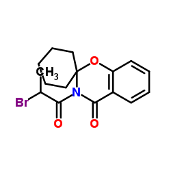 3-(2-Bromo-1-oxopropyl)-spiro[2H-1,3-benzoxazine-2,1'-cyclohexan]-4(3H)-one