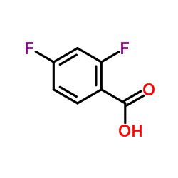 2,4-Difluorobenzoic Acid Cas:1583-58-0 第1张