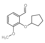 2-Cyclopentyloxy-3-methoxy-benzaldehyde