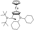 (R)-1-[(S)-2-(Dicyclohexylphosphino)ferrocenyl]ethyli-tert-butylphosphine CAS:158923-11-6 manufacturer price 第1张