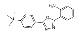 2-[5-(4-tert-butylphenyl)-1,3,4-oxadiazol-2-yl]aniline