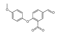 4-(4-Methoxyphenoxy)-3-nitrobenzaldehyde