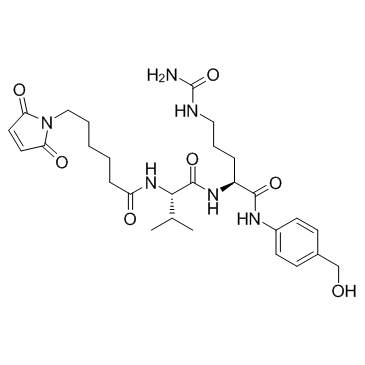 N-[6-(2,5-Dihydro-2,5-dioxo-1H-pyrrol-1-yl)-1-oxohexyl]-L-valyl-N5-(aminocarbonyl)-N-[4-(hydroxymethyl)phenyl]-L-ornithinamide CAS:159857-80-4 manufacturer price 第1张