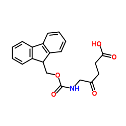 5-(9H-fluoren-9-ylmethoxycarbonylamino)-4-oxopentanoic acid CAS:160111-41-1 第1张