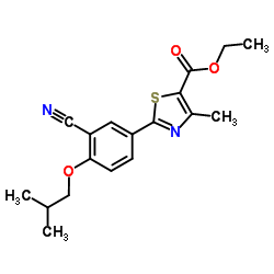 Ethyl 2-(3-cyano-4-isobutoxyphenyl)-4-methyl-5-thiazolecarboxylate CAS:160844-75-7 第1张