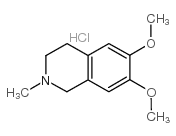 6,7-dimethoxy-2-methyl-1,2,3,4-tetrahydroisoquinolin-2-ium,chloride CAS:16135-43-6 第1张