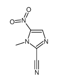 1-methyl-5-nitroimidazole-2-carbonitrile