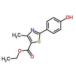 Ethyl 2-(4-hydroxyphenyl)-4-methyl Thiazole-5-carboxylate CAS:161797-99-5 manufacturer price 第1张