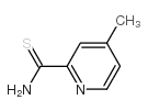 4-methylpyridine-2-carbothioamide