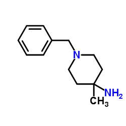 1-Benzyl-4-methyl-4-piperidinamine