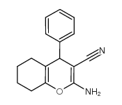 4H-1-Benzopyran-3-carbonitrile, 2-amino-5,6,7,8-tetrahydro-4-phenyl