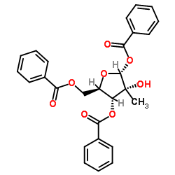 1,3,5-Tri-O-benzoyl-2-C-methyl-α-D-ribofuranose CAS:16434-48-3 第1张