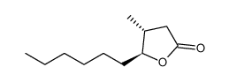 (4R,5S)-5-Hexyldihydro-4-methyl-2(3H)-furanone