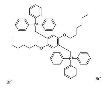 [2,5-dihexoxy-4-(triphenylphosphaniumylmethyl)phenyl]methyl-triphenylphosphanium,dibromide