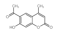 6-acetyl-7-hydroxy-4-methylchromen-2-one