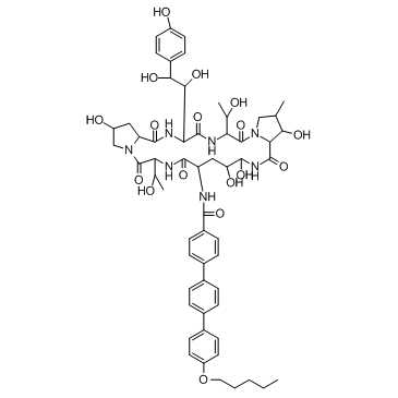 Anidulafungin CAS:166663-25-8 manufacturer price 第1张