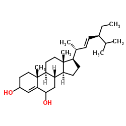 (22E)-Stigmasta-4,22-diene-3,6-diol