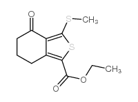 ethyl 3-(methylthio)-4-oxo-4,5,6,7-tetrahydrobenzo[c]thiophene-1-carboxylate