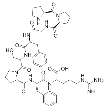 Bradykinin (2-9) acetate salt