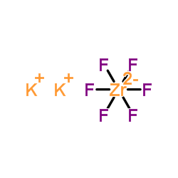 Dipotassium hexafluorozirconate(2-) CAS:16923-95-8 第1张