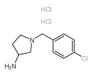 1-[(4-chlorophenyl)methyl]pyrrolidin-3-amine,dihydrochloride