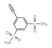 3,5-bis(methylsulfonyl)benzonitrile