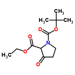 3-Oxo-pyrrolidine-1,2-dicarboxylic acid 1-tert-butyl ester 2-ethyl ester