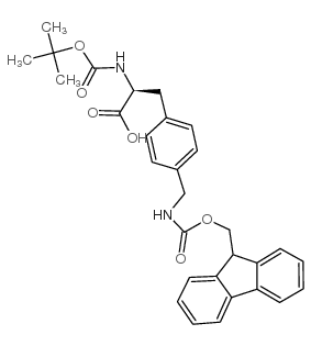 boc-l-4-aminomethylphenylalanine(fmoc) CAS:170157-61-6 第1张