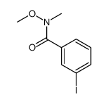 3-iodo-N-methoxy-N-methylbenzamide