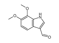 6,7-dimethoxyindole-3-carboxaldehyde CAS:170489-28-8 第1张