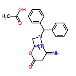 3-Amino-3-iminopropanoic Acid 1-(diphenylmethyl)-3-azetidinyl Ester Acetate CAS:170749-59-4 manufacturer price 第1张