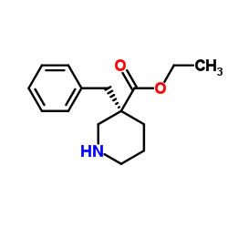 Ethyl (3R)-3-benzyl-3-piperidinecarboxylate