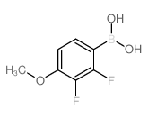 2,3-Difluoro-4-Methoxyphenylboronic Acid CAS:170981-41-6 manufacturer price 第1张