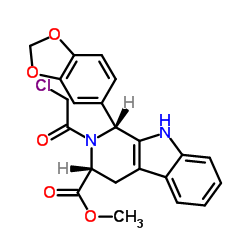 (1R,3R)-methyl-1,2,3,4-tetrahydro-2-chloroacetyl-1-(3,4-methylenedioxyphenyl)-9H-pyrido[3,4-B]indole-3-carboxylate CAS:171489-59-1 manufacturer price 第1张